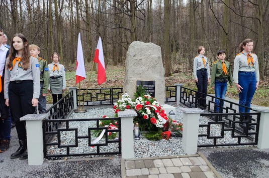 Odsłonięcie pomnika ofiar hitlerowskiej okupacji
